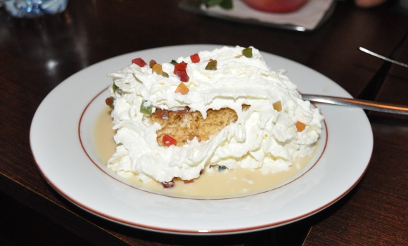 Restaurant Azteca - Gateau tres leche