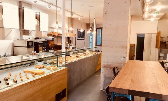 Restaurant Bo&Mie Turbigo - La salle de la boulangerie avec 35 places assises