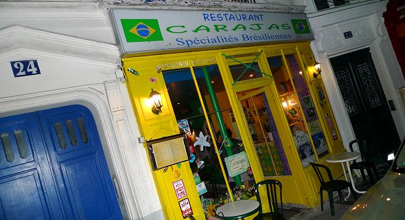 Restaurant Carajas - Façade reconnaissable de loin