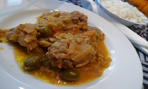 Restaurant Chez Pauline Choisy le Roi - Un Yassa très parfumé, acidulé parfait