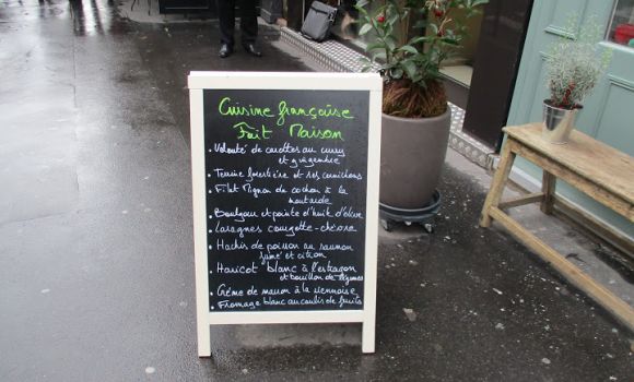 Restaurant La Cocotte Dépote - L'ardoise du jour