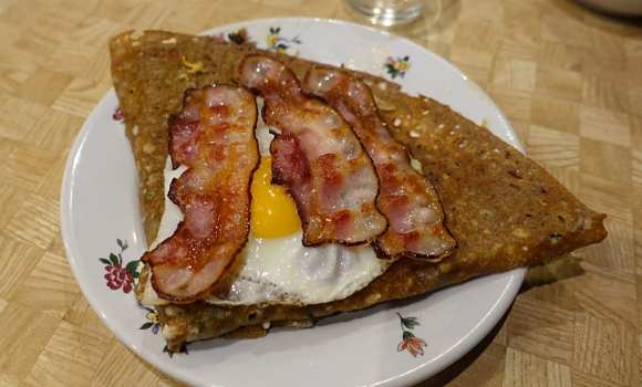 Restaurant La Crêperie de Josselin - Une belle galette