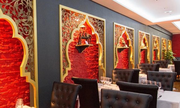 Restaurant Diwali - Des alcoves magnifiques