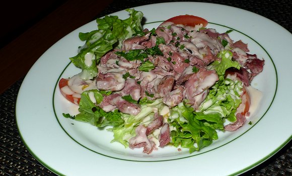 Restaurant L'Espérance - Salade de gésier du Bistrot de l'Espérance