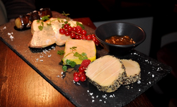 Restaurant Il était une Oie dans le Sud Ouest - Assortiment de foie gras en 4 façons