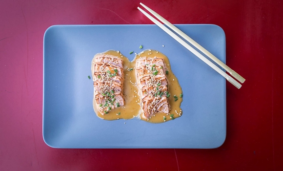 Restaurant La Maison du Sushi du 17ème - Tataki de saumon