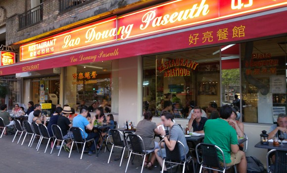 Restaurant Lao Douang Paseuth - Superbe terrasse sur le boulevard Massena