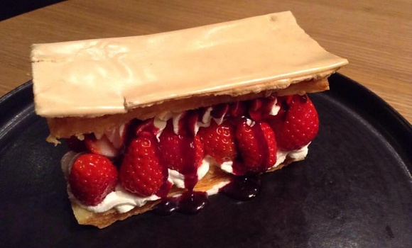 Restaurant Le Beurre Noisette Thierry Blanqui - Mille feuille