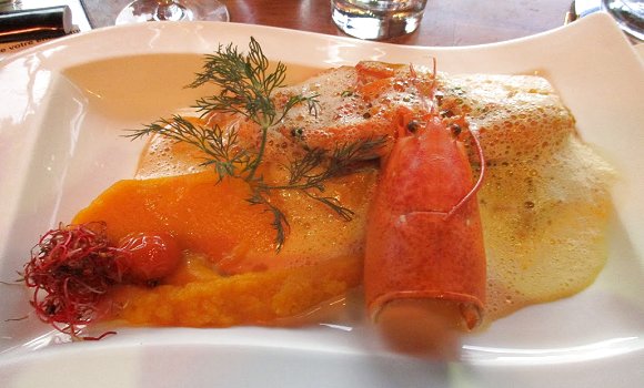 Restaurant Le Carré - Homard entier au Carré St Augustin