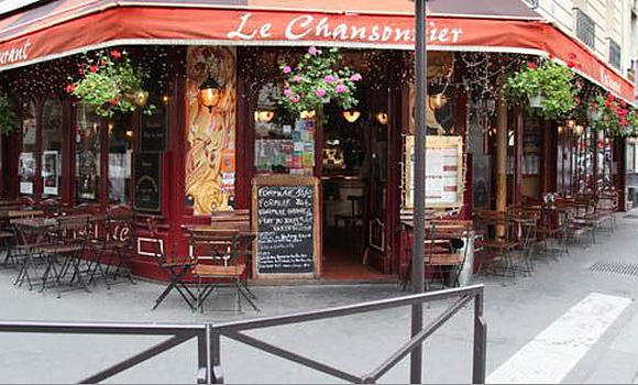 Restaurant Le Chansonnier - Terrasse