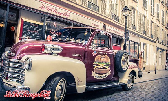 Restaurant Le Fil Rouge Café - Le truck américain pour vos évènements