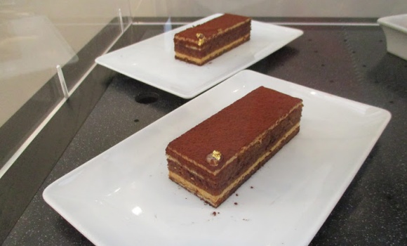 Restaurant Le Relais du Parc - Gâteau au chocolat façon Opéra