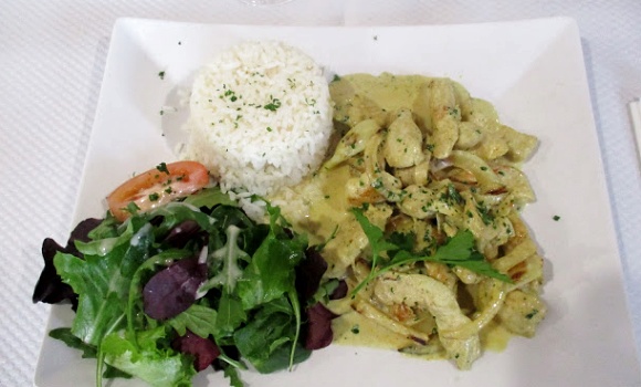 Restaurant Le Saint Joseph - Emincé de volaille au curry