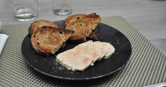 Restaurant Les Cocottes de Christian Constant - Foie gras et ses toasts