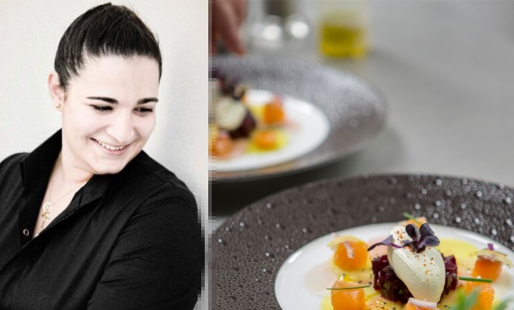 Restaurant Les Fables de La Fontaine - La chef Julia SEDEFJIAN