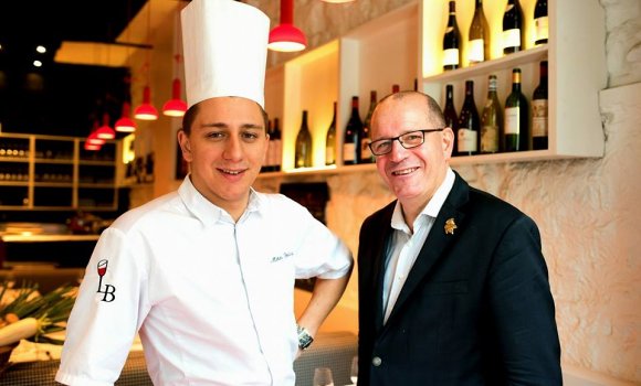 Restaurant Louvre Bouteille - Frédéric Lebel et son jeune chef Mathieu Boulay