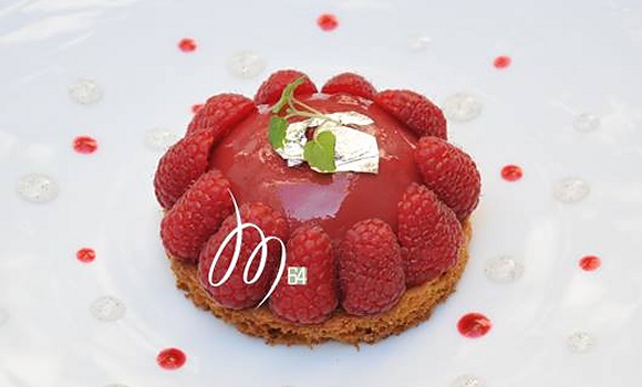 Restaurant Le M64 - Tarte à la Framboise