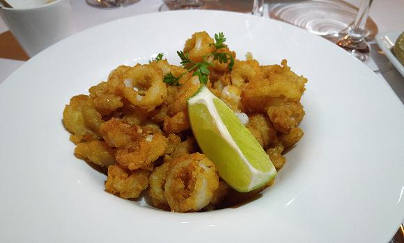 Restaurant Le Murat - Crispy ccalamars