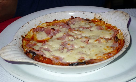 Restaurant Pizza d'Este - Aubergines gratinées chez Pizza d'Este