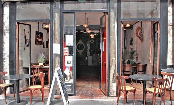 Restaurant Porta da Selva - Petite terrasse pour se détendre