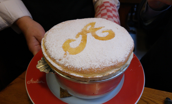 Restaurant Astier - Soufflé au grand marnier