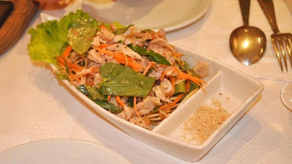 Restaurant Le Bambou d'Or - Salade de fleur de bananier