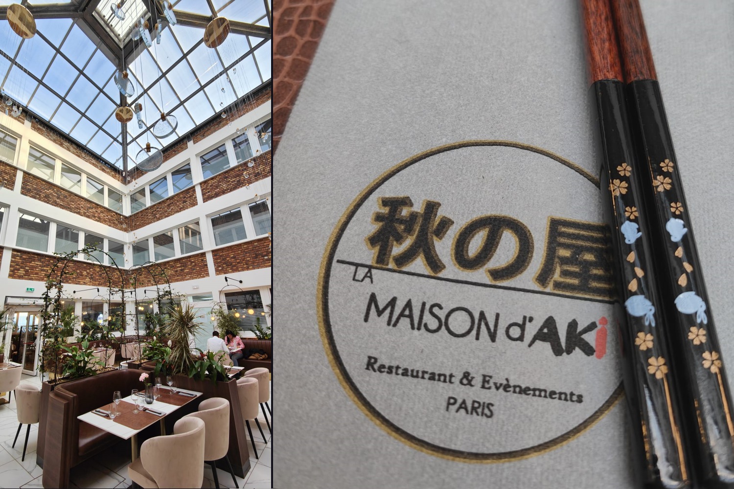 Restaurant La Maison d'Aki - Salle lumineuse