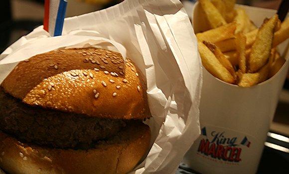 Restaurant King Marcel - Le fameux burger