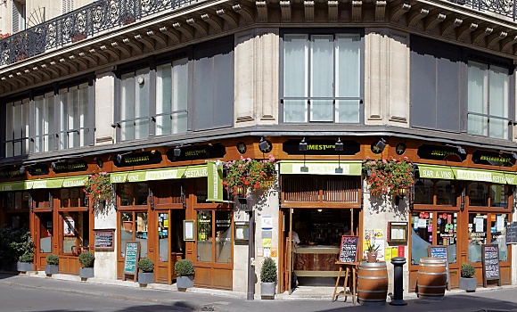 Restaurant Le Mesturet - Façade du bistrot le Mesturet