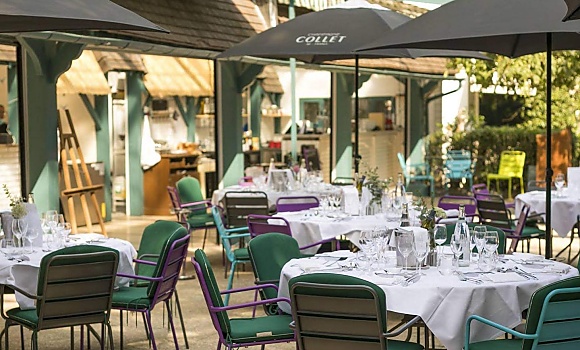 Restaurant Le Plateau de Gravelle - Terrasse du Pavillon