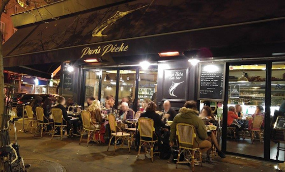 Restaurant Sea Bar Paris Pêche - Agréable terrasse