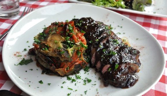 Restaurant Le Bistrot du Croissant - Magret de canard à la confiture de figues