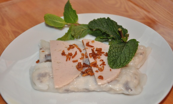 Restaurant V comme Vietnam - Raviolis à la vapeur ou Banh cuon