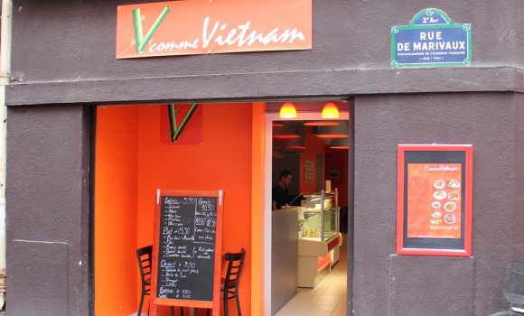 Restaurant V comme Vietnam - Devanture du restaurant