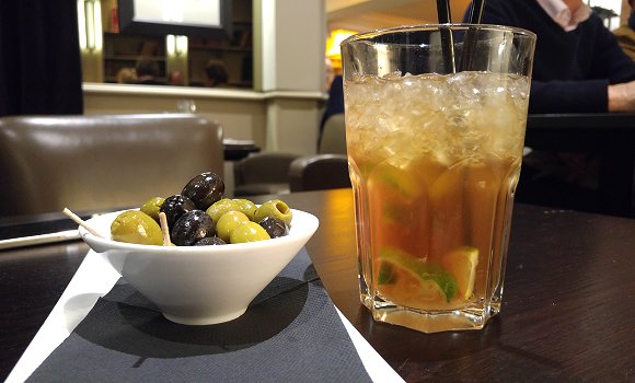 Restaurant La Villa Corse Rive Gauche - Cocktail à la Myrthe