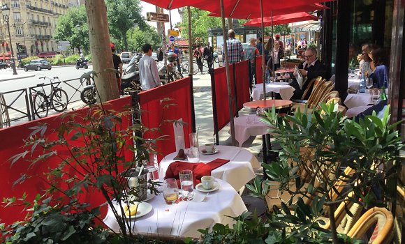 Restaurant Wepler - Terrasse pour les beaux jours