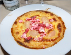 Photo restaurant paris L'Alchimie - Gratin de lichi et pralines roses