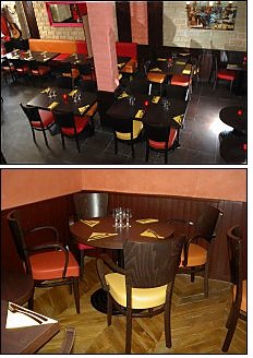 Photo restaurant paris Cafe Aventura - Salle du bas, salle du haut.