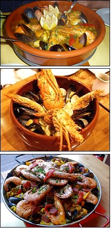 Photo restaurant paris Casa de Espana - La paella est... énorme,<br>la Zarzuela aussi !