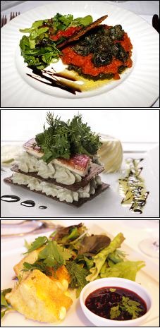 Photo restaurant paris Les Coteaux de Tannay - Le feuilleté d'escargot est superbe ! Suivi d'un millefeuille de rouget et d'un camembert frit.