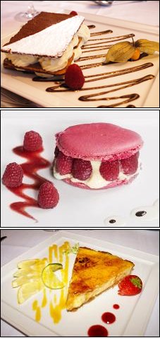 Photo restaurant paris Les Coteaux de Tannay - Des desserts de vrai patissier