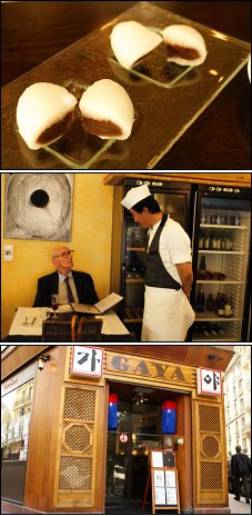 Photo restaurant paris Gaya - Gateaux aux haricots rouge... dans une ambiance conviviale
