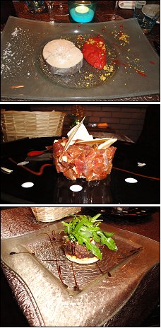 Photo restaurant paris Le Jroboam - Foie gras de saison<br>et mli mlo de violette et Buffalo