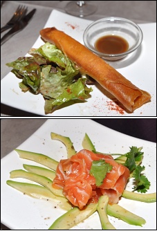 Photo restaurant paris La Folle Avoine - Vocation Gourmande - Tempura et Brochettes de Foie gras