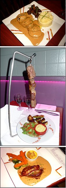 Photo restaurant paris Lui... L'insolent - Noix de St Jacques et Tournedos au Foie gras