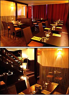 Photo restaurant paris Le M�li - Du bois, des lumi�res tamis�es, la magie op�re !