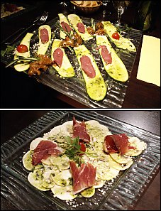 Photo restaurant paris Le M�li - Des carpaccios TERRIBLES !