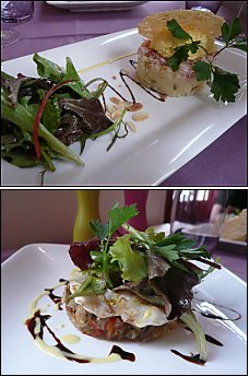 Photo restaurant paris O Batignolles - Aïoli de Tourteau et Caponata de Cabillaud