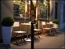 Photo restaurant paris L'Oie Cendrée - Devanture d'ancienne boucherie...