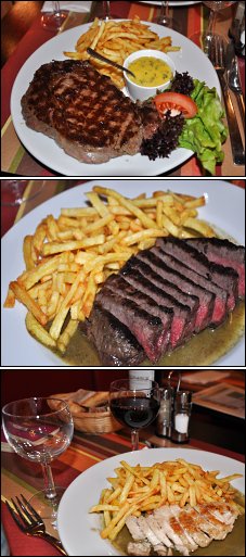 Photo restaurant paris La Vache au Comptoir - Entrecôte, Emincé de Faux Filet Grillé et poulet : Un régal !